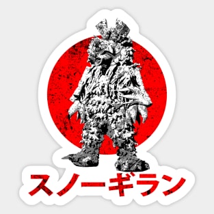 Snowgiran Sticker